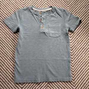 Mini Boden Henley Shirt size 6-7y